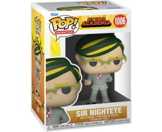 Funko Pop! Animation: My Hero Academia - Sir Nighteye #1006 Vinyl Figure