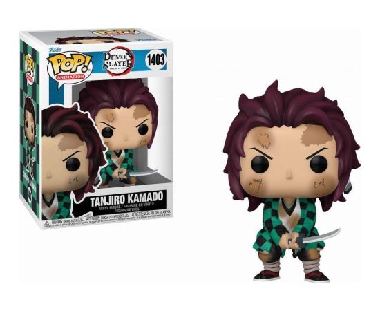 Funko Pop! Animation: Demon Slayer Kimetsu No Yaiba - Tanjiro Kamado (Training) #1403 Vinyl Figure