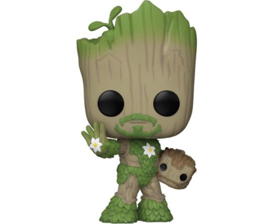 Funko Pop! Marvel: We Are Groot - Groot as Iron Man #1393 Bobble-Head Vinyl Figure