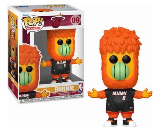 Funko Pop! NBA Mascots: Miami - Burnie #09 Vinyl Figure