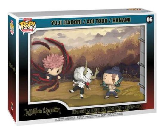 Funko Pop! Moment Deluxe: Jujutsu Kaisen - Itadori  Todo vs Hanami #06 Vinyl Figures