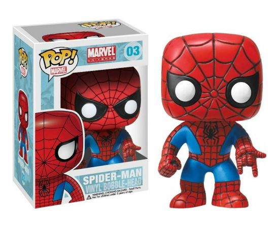 Funko Pop! Marvel Universe Spider-Man #03 Vinyl Bobble-Head Figure