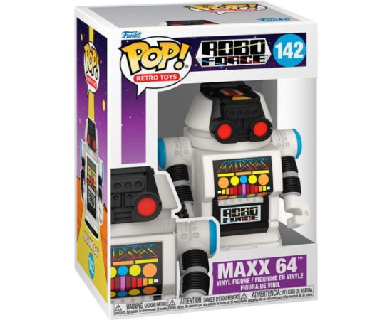 Funko Pop! Retro Toys: Robo Force - Maxx 64 #142 Vinyl Figure