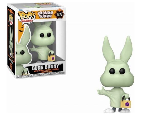 Funko Pop! Animation: Looney Tunes Halloween - Bugs Bunny (Ghost)​ #1673 Vinyl Figure