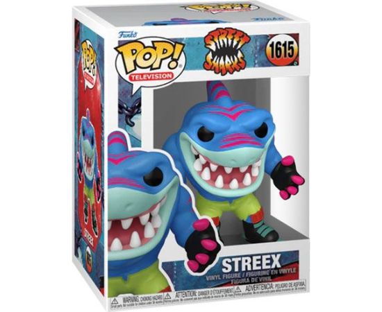 Funko Pop! Television: Street Sharks - Streex #1615 Vinyl Figure