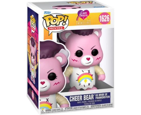 Funko Pop! Movies: Carebears x Universal Monsters - Cheer Bear as Bride of Frankenstein #1626 Vinyl Figure