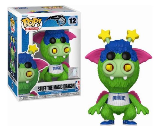 Funko Pop! NBA Mascots: Orlando - Stuff The Magic Dragon #12 Vinyl Figure