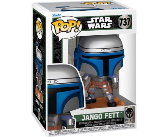 Funko Pop! Star Wars: Fett Legacy - Jango Fett (UN) #737 Vinyl Figure