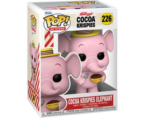 Funko Pop! Ad Icons: Kelloggs - Cocoa Krispies Elephant #226 Vinyl Figure