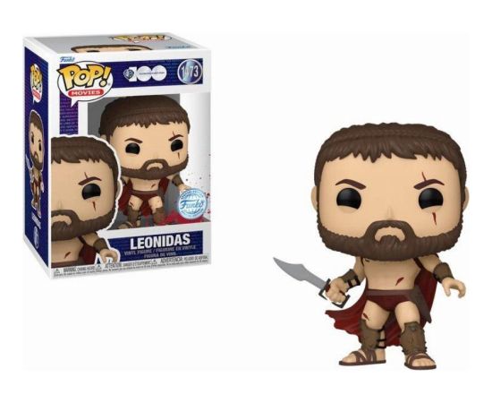 Funko Pop! Movies: 300 the Movie - Leonidas (Bloody) (Special Edition) #1473 Vinyl Figure