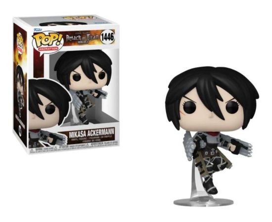 Funko Pop! Animation: Attack on Titan S5 - Mikasa Ackermann (Metallic) (Special Edition) #1446 Vinyl Figure