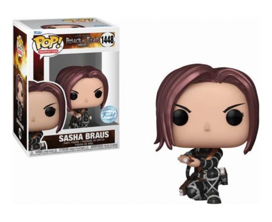 Funko Pop! Animation: Attack on Titan S4 - Sasha Braus (Metallic) (Special Edition) #1448 Vinyl Figure