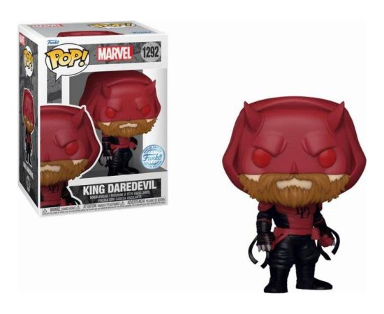 Funko Pop! Marvel - King Daredevil (Special Edition) #1292 Bobble-Head Vinyl Figure