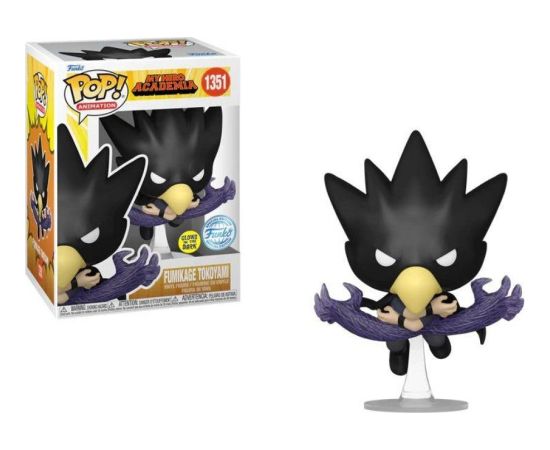 Funko Pop! Animation: My Hero Academia S10 - Fumikage Tokoyami (FA) (Glows in the Dark) (Special Edition) #1351 Vinyl Figure