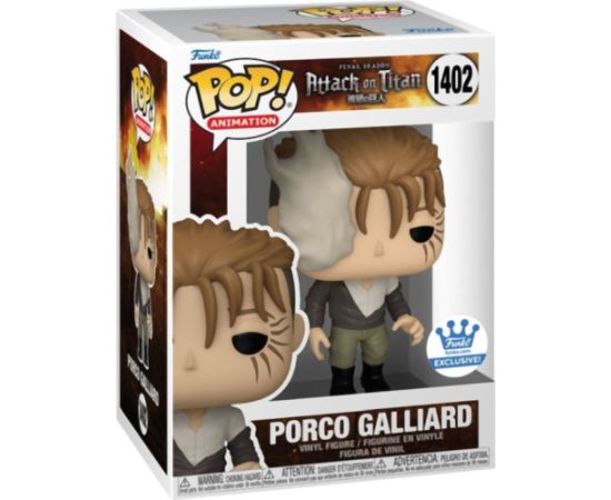 Funko Pop! Animation: Attack on Titan S4 - Porco Galliard (Special Edition) #1402 Vinyl Figure