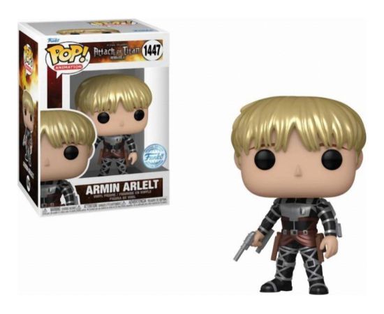 Funko Pop! Animation: Attack on Titan S4 - Armin Arlert (Metallic) (Special Edition) #1447 Viny Figure