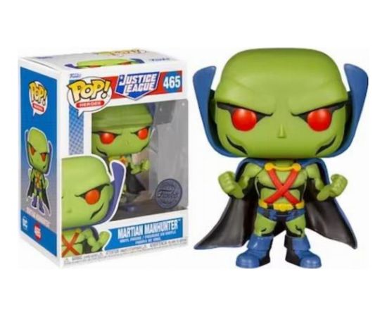 Funko Pop! Heroes DC: Justice League - Martian Manhunter (Special Edition) #465 Vinyl Figure