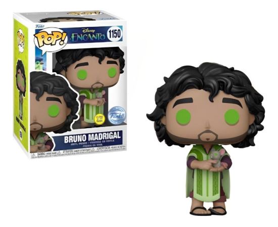 Funko Pop! Disney: Encanto - Bruno Madrigal (Glows in the Dark) (Special Edition) #1150 Vinyl Figure