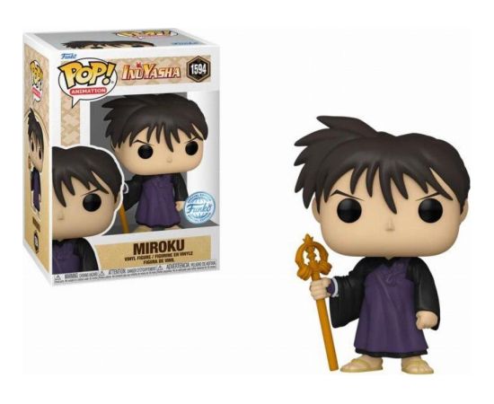 Funko Pop! Animation: Inuyasha - Miroku* (Special Edition) #1594 Vinyl Figure