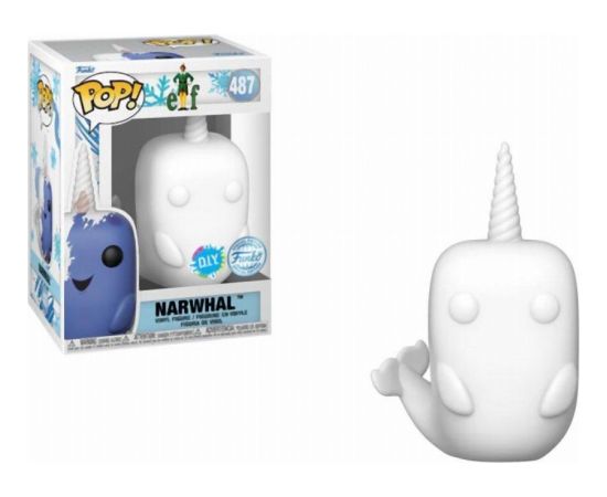 Funko Pop! Disney: Elf - Narwhal (DIY) (White) (Special Edition) #487 Vinyl Figure