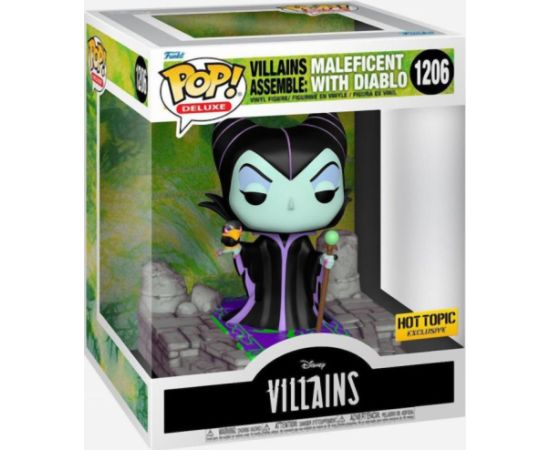 Funko Pop! Deluxe: Disney - Villains Assemble: Ursula with Eels (Assemble) (Special Edition) #1208 Vinyl Figure