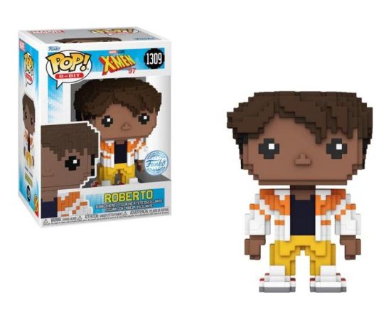 Funko Pop! 8-Bit: X-Men 97 - Roberto (Special Edition) #1309 Bobble-Head Vinyl Figure