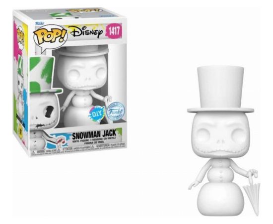 Funko Pop! Disney: The Nightmare Before Christmas - Snowman Jack (DIY) (White) (Special Edition) #1417 Vinyl Figure