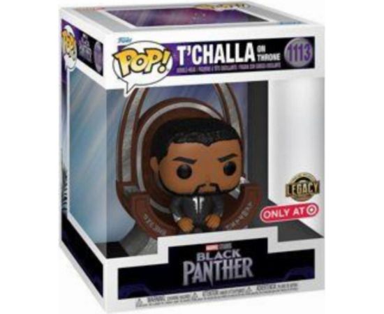 Funko Pop! Deluxe Marvel: Black Panther Legacy S1 - T’Challa on Throne (Special Edition) #1113 Vinyl Figure