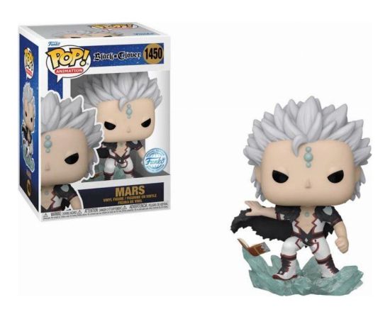 Funko Pop! Animation: Black Clover - Mars (with Book) (Special Edition) #1450 Vinyl Figure