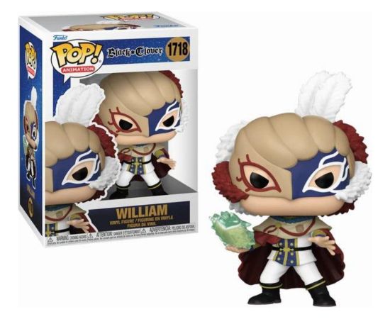 Funko Pop! Animation: Black Clover - William #1718 Vinyl Figure