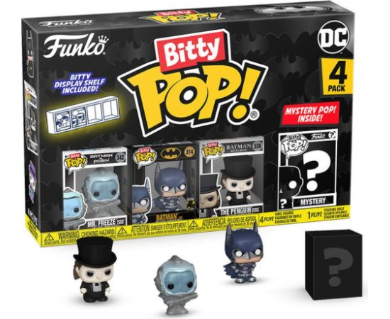 Funko Bitty Pop! 4-Pack DC: Batman 85th - Mr. Freeze Vinyl Figures