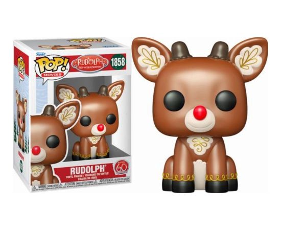 Funko Pop! Movies: Rudolph Red-Nosed Reindeer - Rudolph (Sitting) #1858 Vinyl Figure