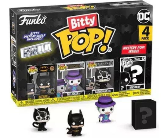 Funko Bitty Pop! 4-Pack DC: Batman 85th - Batman Vinyl Figures