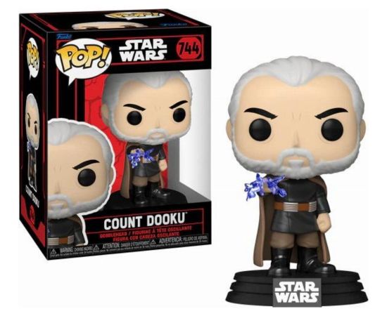 Funko Pop! Disney Star Wars: Dark Side - Count Dooku #744 Bobble-Head Vinyl Figure