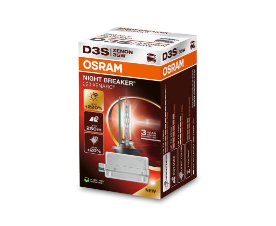 Osram D3S AUTOLAMPA 35W 12V XENARC NIGHT BREAKER 220