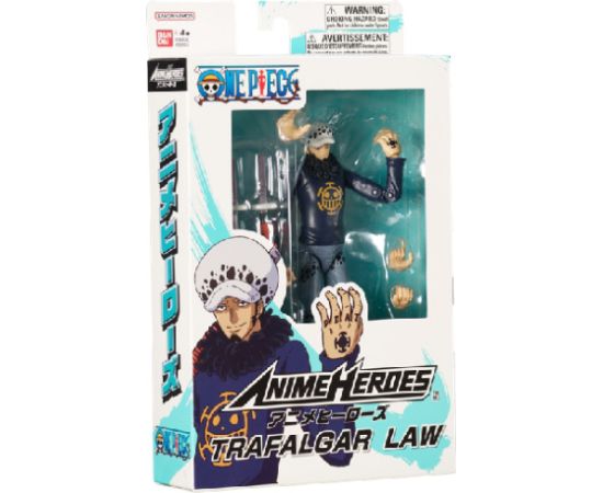 ANIME HEROES One Piece figūriņa ar aksesuāriem, 16 cm - Trafalgar D. Law