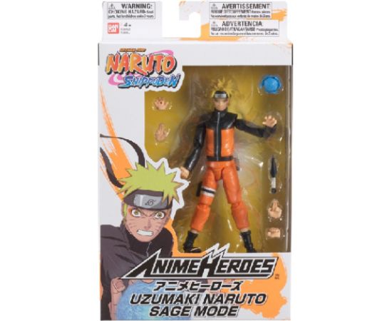 ANIME HEROES Naruto фигурка с аксессуарами, 16 см - Uzumaki Naruto Sage Mode