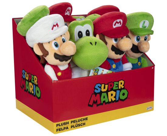 Jakks SUPER MARIO Plīša rotaļlieta , 22 cm