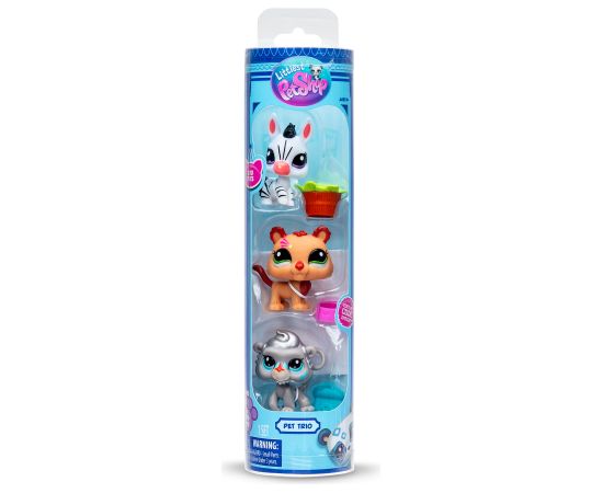 Hasbro LITTLEST PET SHOP комплект их 3-х фигурок