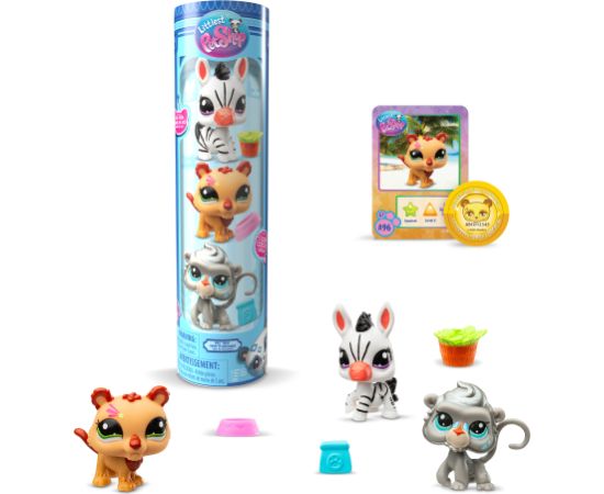 Hasbro LITTLEST PET SHOP комплект их 3-х фигурок