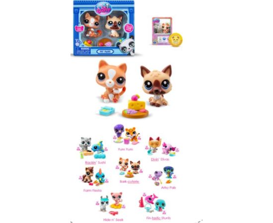 Hasbro LITTLEST PET SHOP Комплект из 2-х фигурок