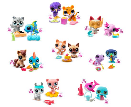 Hasbro LITTLEST PET SHOP Комплект из 2-х фигурок