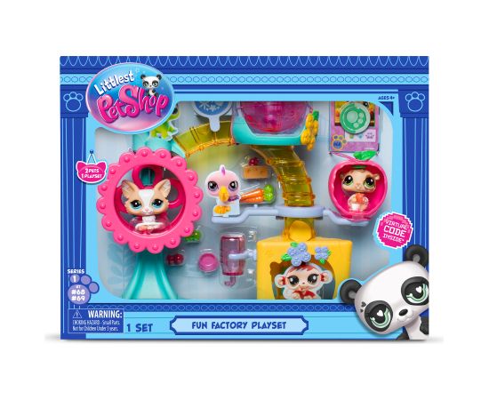 Hasbro LITTLEST PET SHOP Rotaļu komplekts Fun Factory Playground