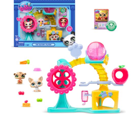 Hasbro LITTLEST PET SHOP Rotaļu komplekts Fun Factory Playground