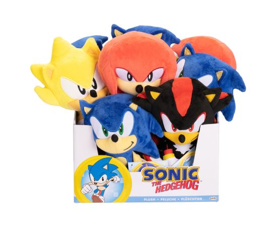 Jakks SONIC Kolekcionējama mīkstā rotaļlieta, 23 cm