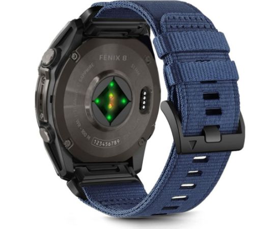 Tech-Protect watch strap Nylon Classic Garmin fenix 5/6/6 Pro/7/8 47mm/E, navy