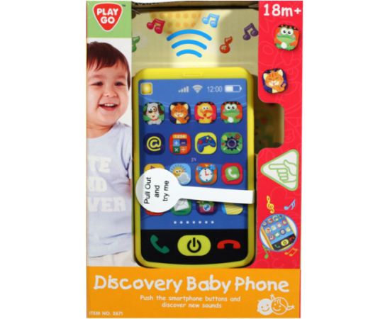 PLAYGO INFANT&TODDLER telefons mazuļa izpētei, 2671