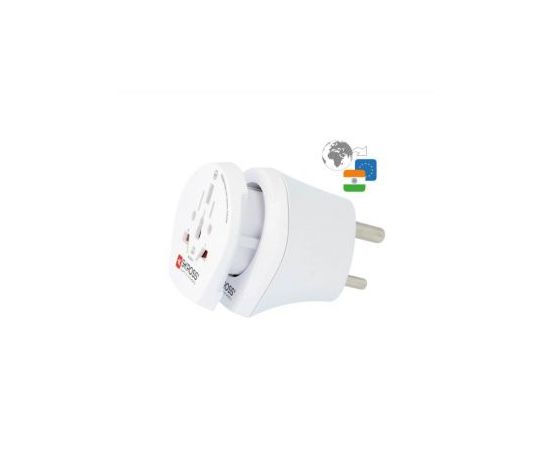 Skross   Travel adapter CO W to IND White