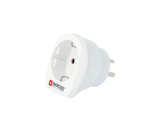 Skross   Travel adapter CA EU to DEN - Europe to Denmark White