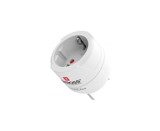 Skross   Travel adapter Europe to UK White